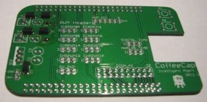 A cheap pcb produced at Seeed Studio