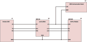 Arduino radar circuit diagram