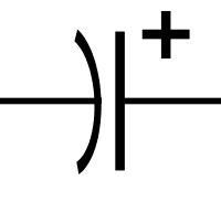 Schematic Symbols Polarized Capacitor US Style