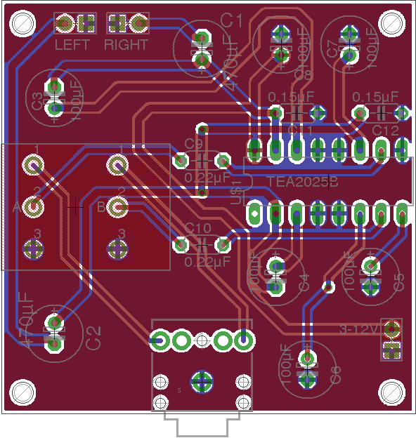 The Simplest Audio Amplifier Circuit Diagram