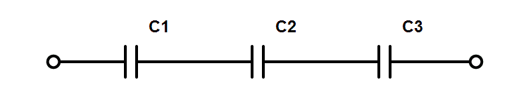 Capacitors in series