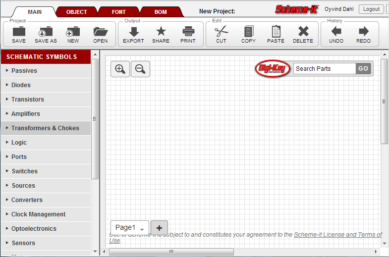 Free Circuit Drawing Software SchemeIt Build Electronic Circuits
