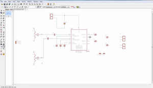 Build your own amplifier tutorial schematic screenshot