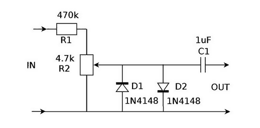 Sound card oscilloscope probe