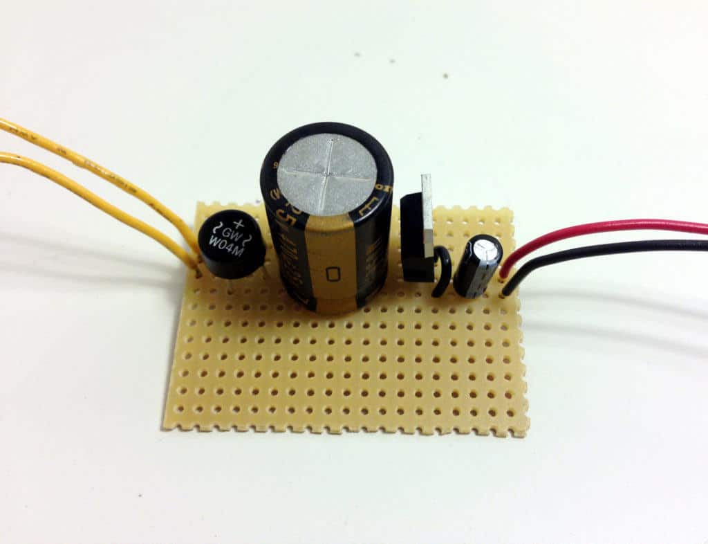 Power supply protoboard