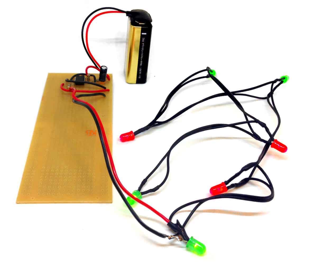 Simple Christmas Light Circuit Diagram