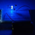 Blue light from the Automatic Night-light Circuit
