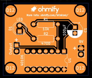 Gerber files viewn in KiCad's gerbview
