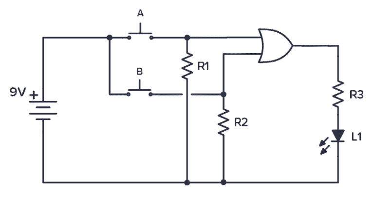 OR Gate - Logic Gates Tutorial