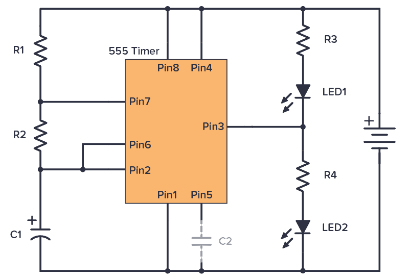 555 Timer Tutorial And Circuits Cloud Information And Distribution