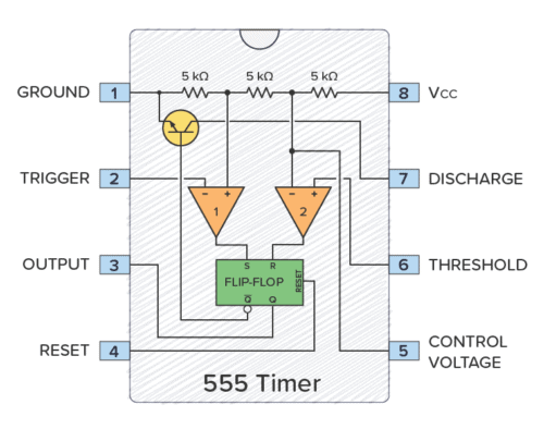 1 Hour Timer Circuit 555