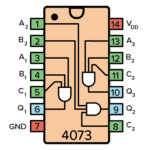 CD4073 Pinout