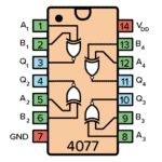 CD4077 Pinout