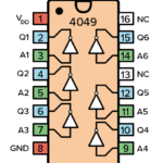 CD4049 Pinout