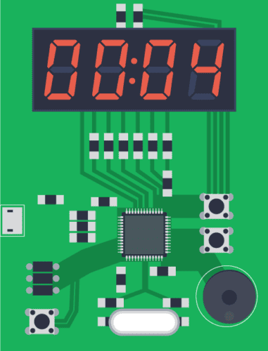 Illustration of PCB design