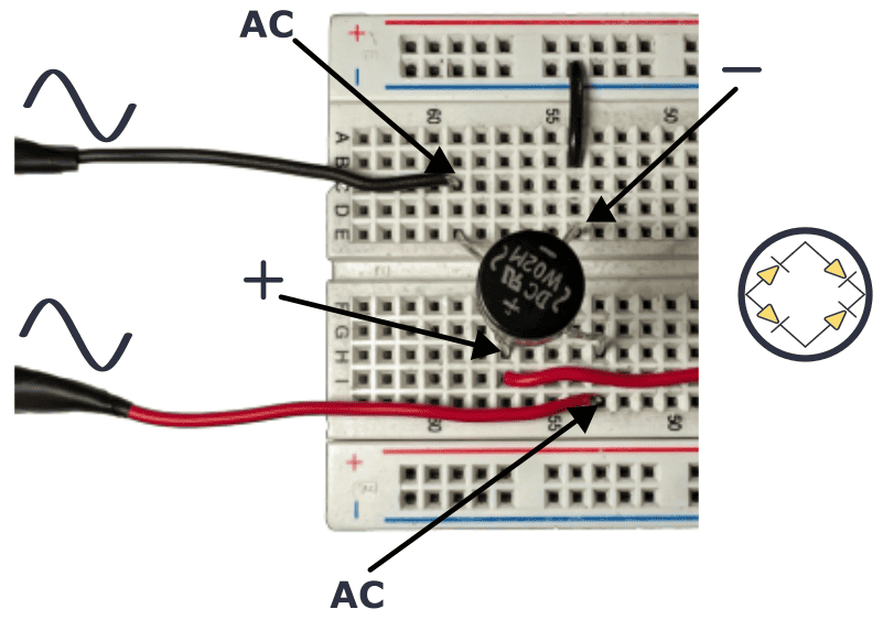 wiring a diode bridge