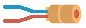 Laser diode illustration