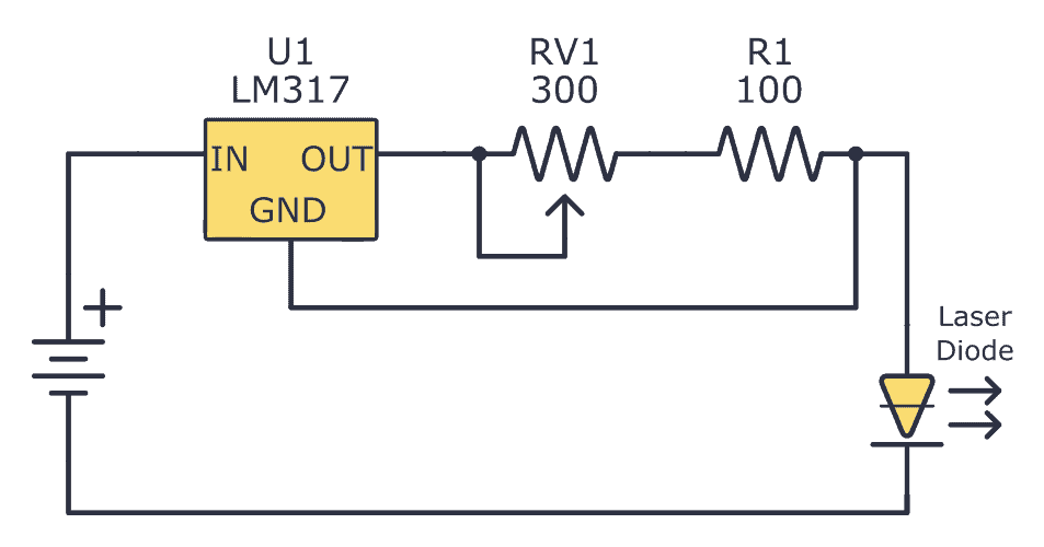 Laser diode driver circuit