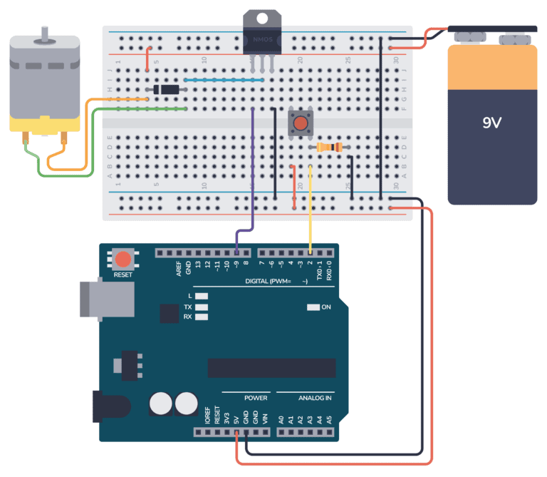 Arduino Motor Guide: How to Drive a DC Motor