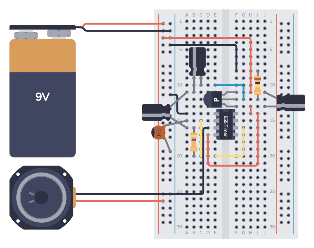 555 Timer Machine Gun Sound Effect