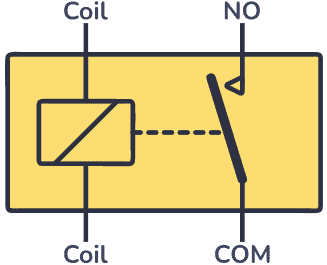 SPST Relay symbol